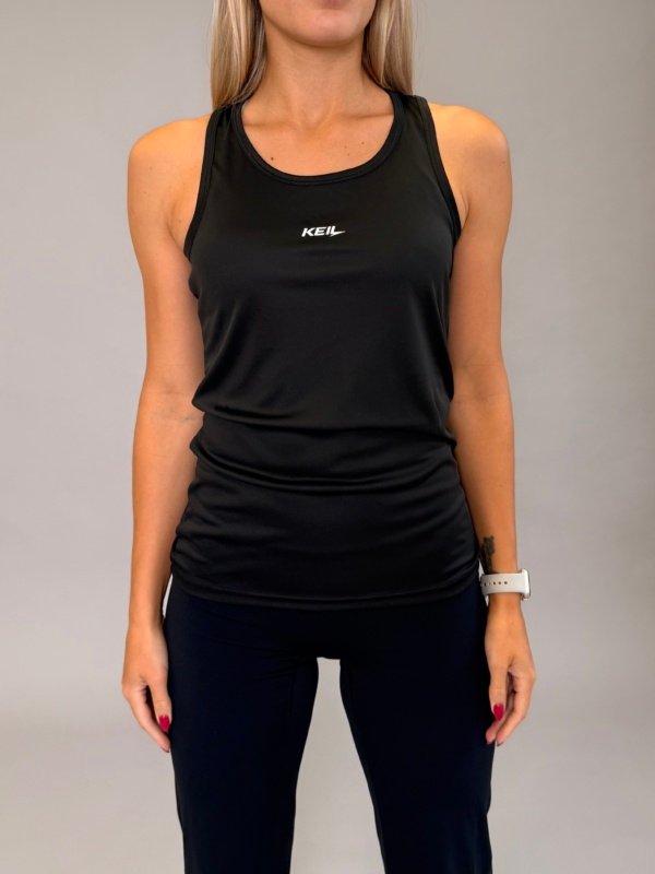 Core Racerback Tops - melns

